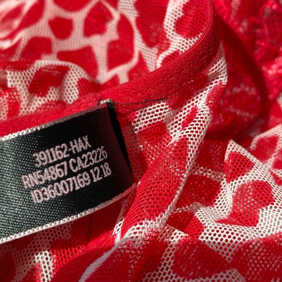 Victoria’s Secret Teddy Bodysuit Red Lips 💋 - Picture 5 of 7